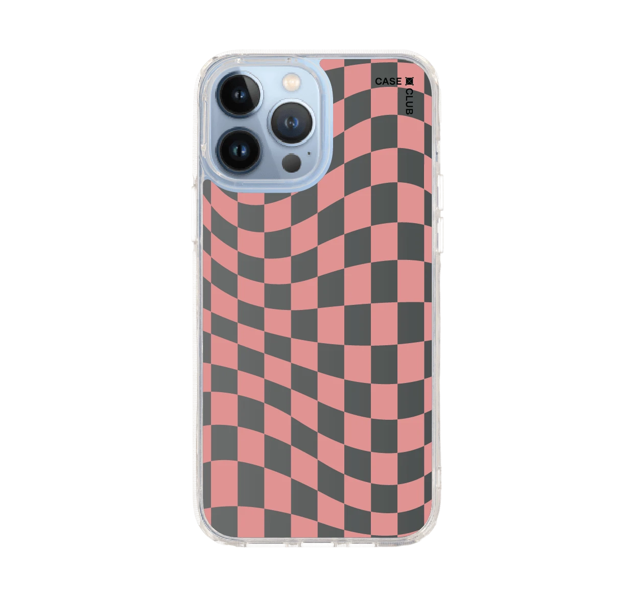 pink gradient grid